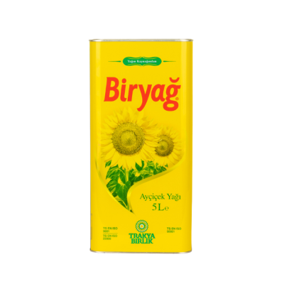 Biryağ Ayçiçek Yağı 5 Lt